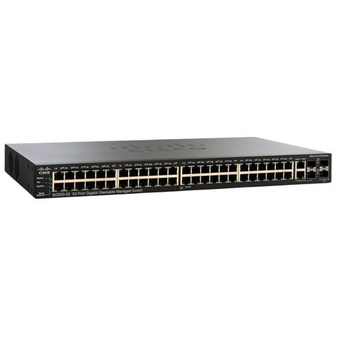 Cisco SG500-52-K9-NA Layer 2 Network Switch