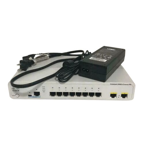 Cisco WS-C2960CPD-8PT-L 8 Ports Ethernet Switch