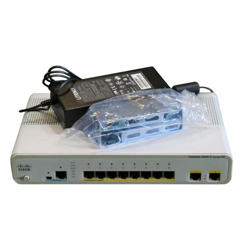 Cisco WS-C2960CPD-8PT-L Rack-mountable Switch