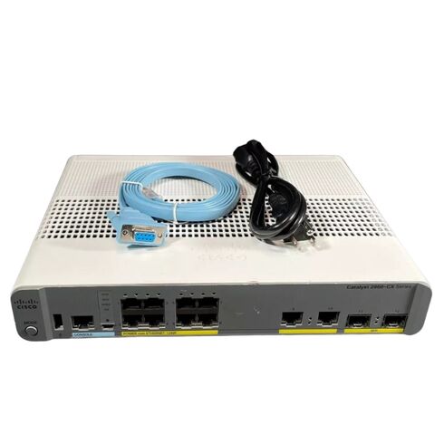 Cisco WS-C2960CX-8PC-L 8 Ports Switch