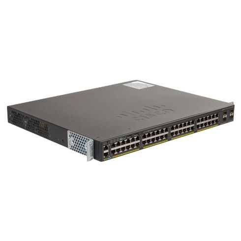 Cisco WS-C2960XR-48FPS-I 48-Ports Rack Mountable Switch