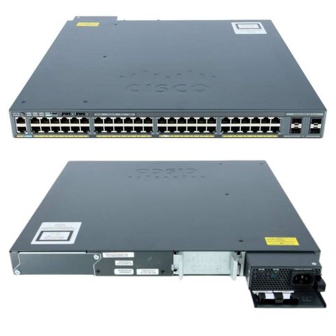 Cisco WS-C2960XR-48LPS-I 48 Ports Layer 3 Switch