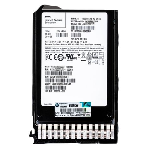 P22581-001 HPE 800GB SSD