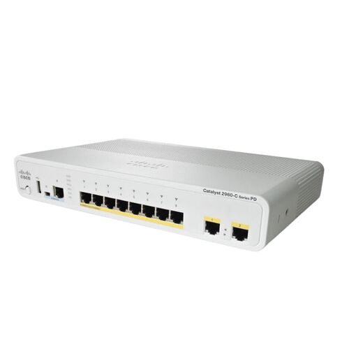 WS-C2960CPD-8PT-L Cisco Ethernet Switch