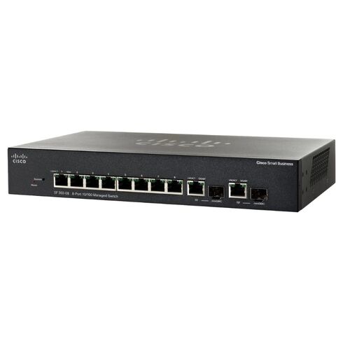 Cisco SRW208MP-K9 NA 8 Ports Managed Switch