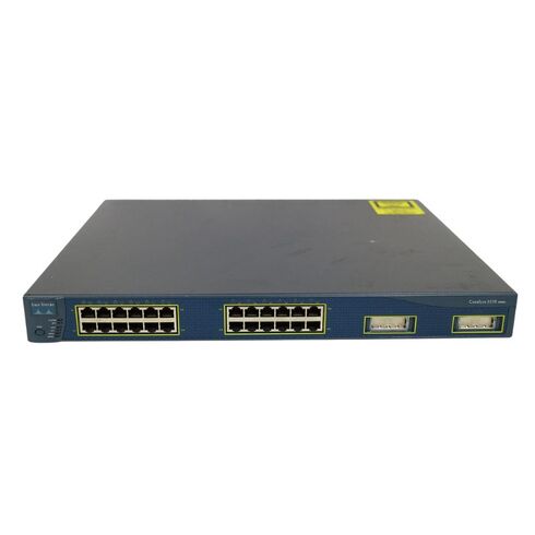 Cisco WS-C3550-24-DC-SMI 24 Ports Fast Ethernet Switch
