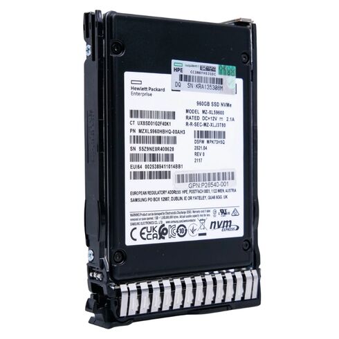 HPE P20764-001 2.5 Inch NVMe Drive SSD