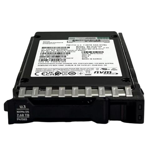 HPE P40567-B21 NVMe 2.5Inch 7.68TB SSD