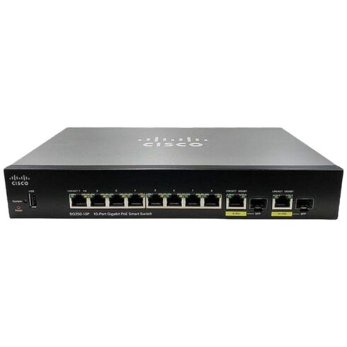 SG250-10P-K9-NA Cisco 10 Ports Ethernet Switch
