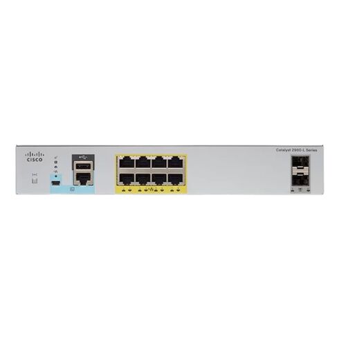 Cisco WS-C2960L-8PS-LL Layer 4 Switch