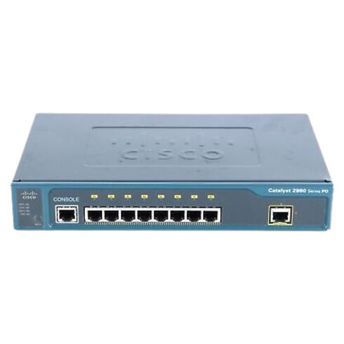 Cisco WS-C2960PD-8TT-L 8 Ports Switch