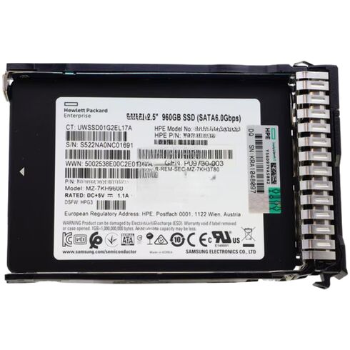 HPE P41091-B21 SATA 2.5Inch 960GB SSD