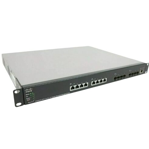 SG500XG-8F8T-K9 Cisco 16 Ports Network Switch