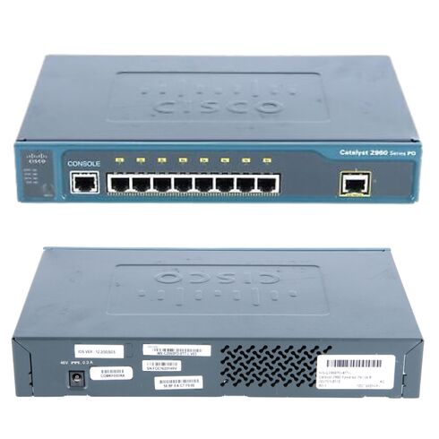 WS-C2960PD-8TT-L Cisco Ethernet Rack-mountable Switch
