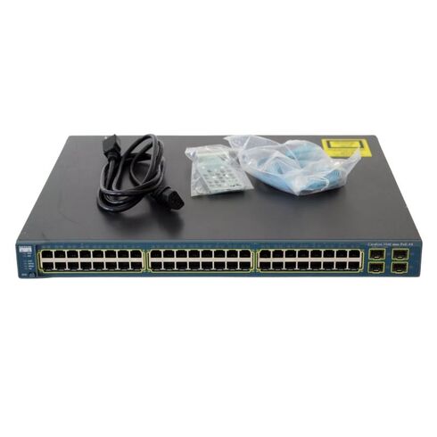 WS-C3560-48TS-E Cisco Catalyst 3560 Series 48 Ports Switch
