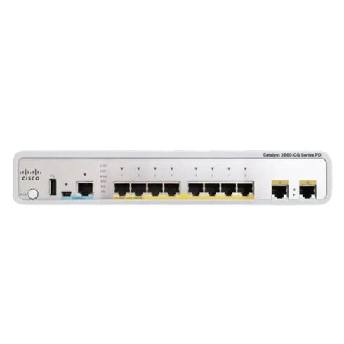 Cisco WS-C3560CPD-8PT-S 8 Ports Switch