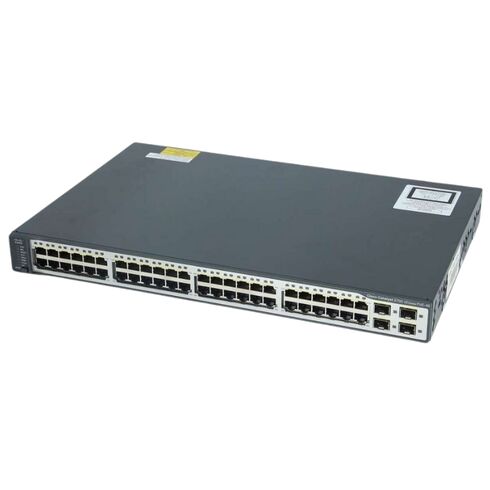 Cisco WS-C3750V2-48TS-E 48 Ports Network Switch