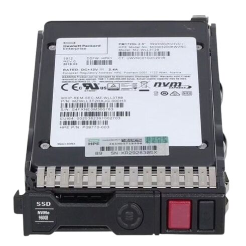 HPE P19809-K21 960GB 2.5Inch NVME PCIe SSD