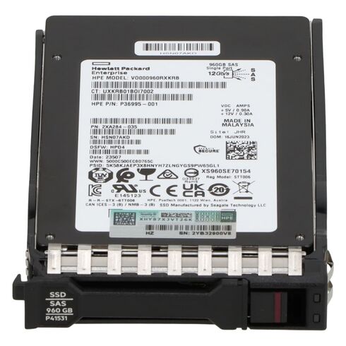 HPE P41531-001 Hot Swappable SSD