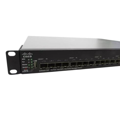 SX550X-24F-K9 NA Cisco 24 Ports Stackable Switch