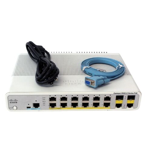 WS-C3560C-12PC-S Cisco 12 Ports SFP Ethernet Switch