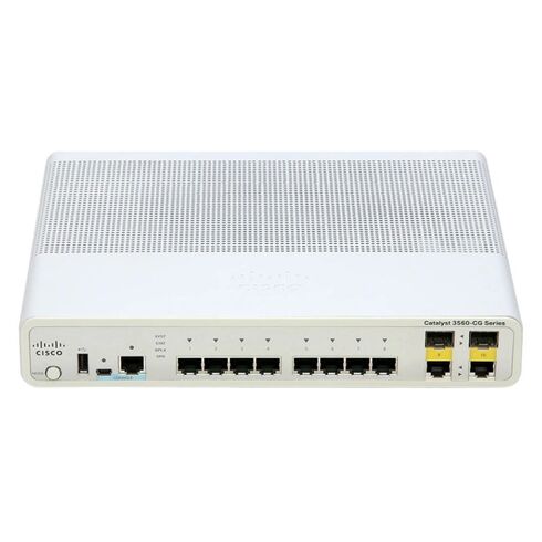 WS-C3560CG-8TC-S Cisco 8 Ports SFP Switch