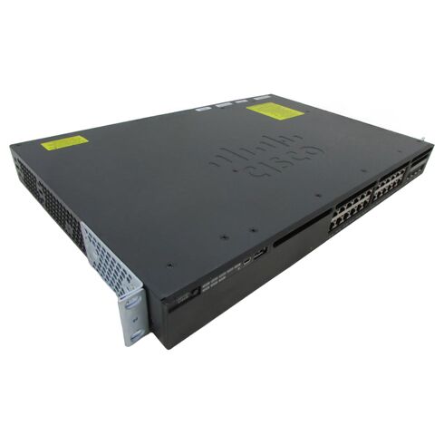 WS-C3650-24PD-S Cisco 24 Ports Layer 3 Switch