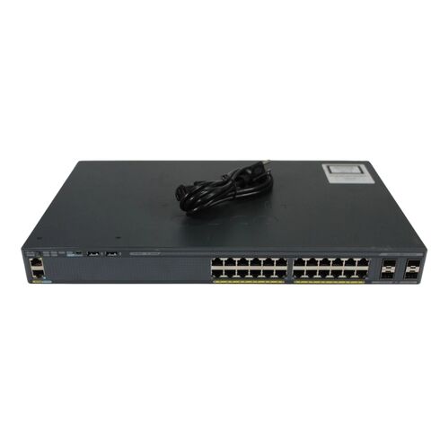 Cisco WS-C2960X-24TS-L 24 Ports Manageable Switch