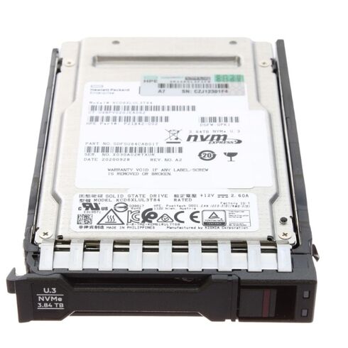 HPE P19817-H21 3.84TB 2.5Inch Gen10 NVME SSD