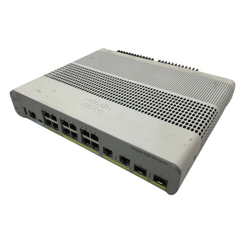 WS-C3560CX-12PC-S Cisco 12 Ports 10 Gigabit Ethernet Switch