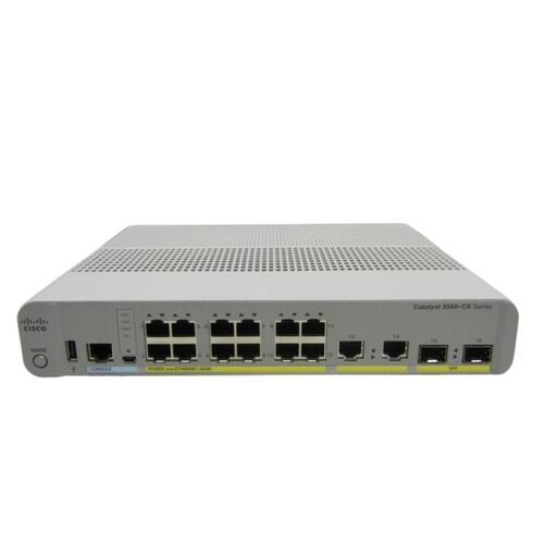WS-C3560CX-12TC-S Cisco 12 Ports Managed Switch