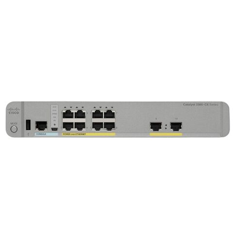 WS-C3560CX-8PT-S Cisco 8 Ports Layer3 Managed Switch