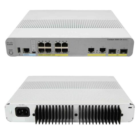 WS-C3560CX-8TC-S Cisco 8 Ports Rack Mountable Switch