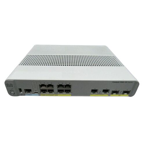 WS-C3560CX-8TC-S Cisco 8 Ports SFP Ethernet Switch