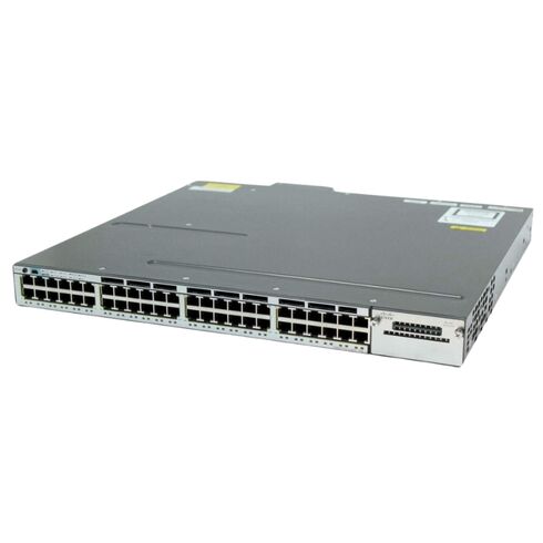 Cisco WS-C3750X-48P-E Managed Switch