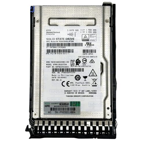 HPE P49035-B21 SAS 2.5Inch 3.84TB SSD