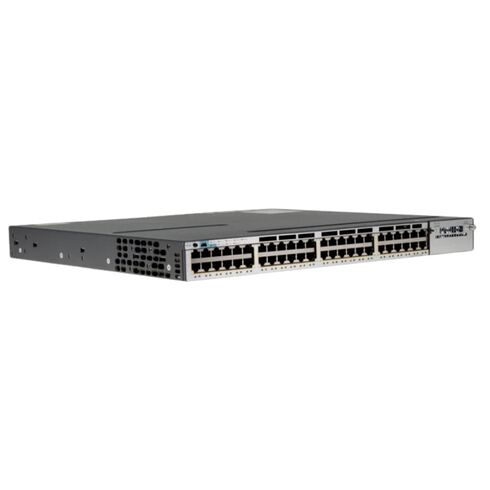 WS-C3750X-48PF-E Cisco 48 Ports Network Switch