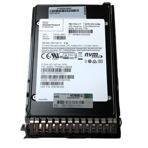 HPE P52326-001 2.5Inch 7.68TB NVMe SSD