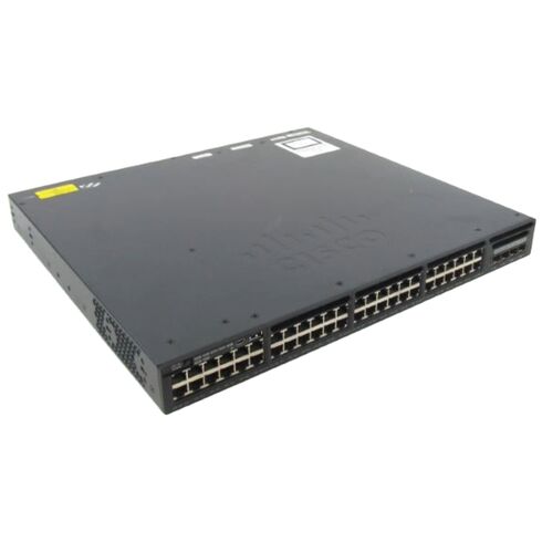 WS-C3650-48FWD-S Cisco 48 Ports Layer 3 Switch