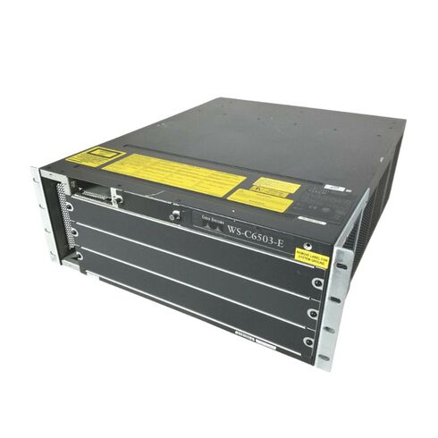 WS-C6503-E Cisco Catalyst 6503 Chassis Switch