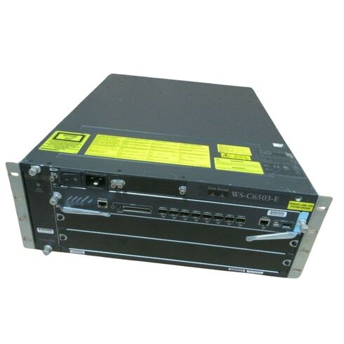 WS-C6503-E Cisco Manageable Switch