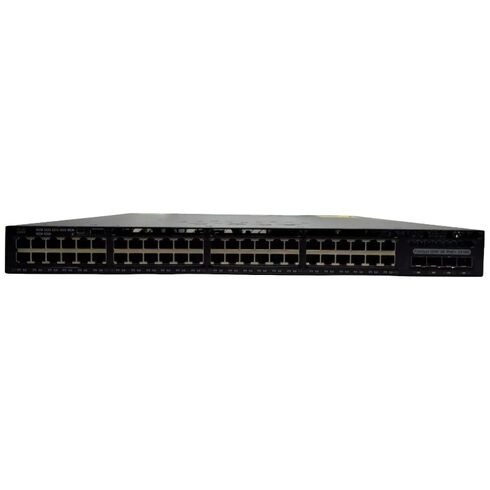 Cisco WS-C3650-48PD-E 48 Ports Rack Mountable Switch