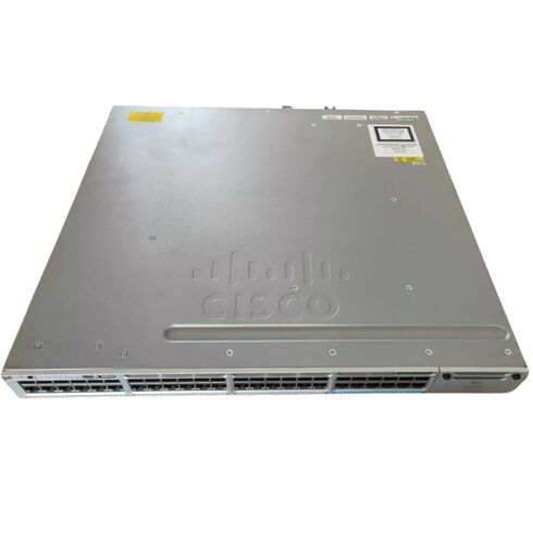 Cisco WS-C3850-12X48U-S Layer 3 Network Switch