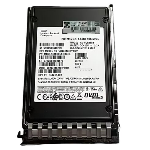 HPE P57767-B21 3.84TB NVMe RI SSD