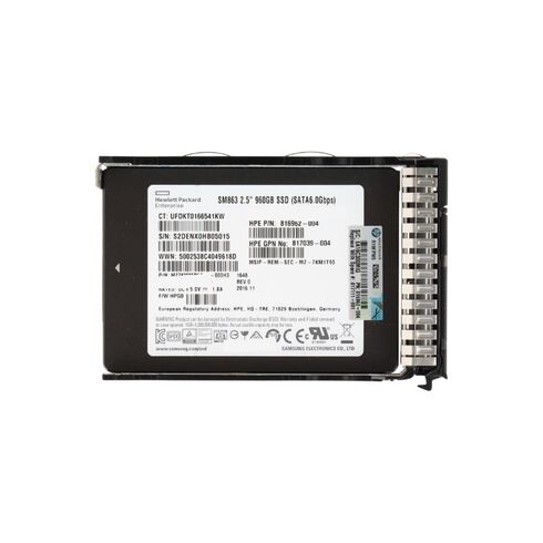 HPE VK000960GWCNR 960GB SATA 6GBPS SSD