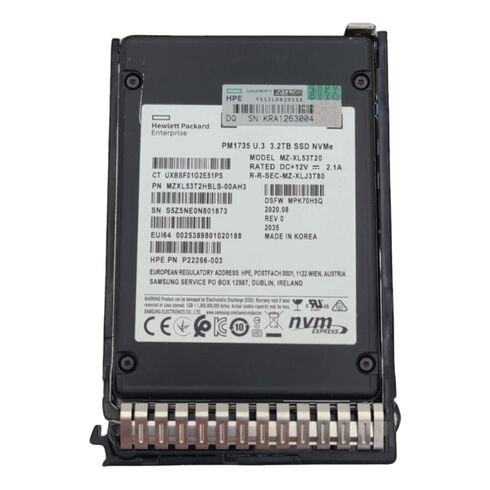 P26415-001 HPE 3.2TB NvMe Solid State Drive