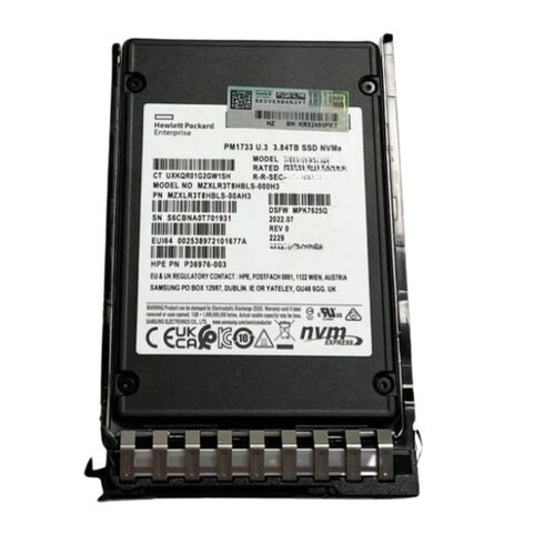 VO003840KWVMU HPE 3.84TB SAS Hot plug SSD