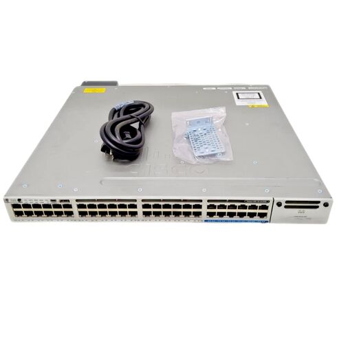 WS-C3850-12X48UW-S Cisco 48 Ports Network Switch