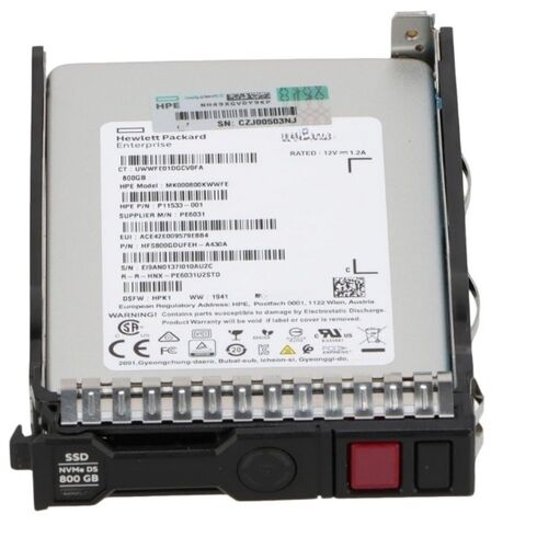 HPE MO000800KXAVN 800GB 2.5Inch NVMe Gen3 SSD