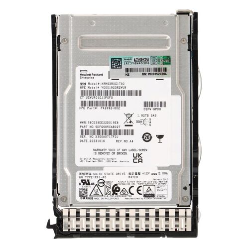 HPE MO001920RXKRH 1.92TB 2.5Inch SAS SSD